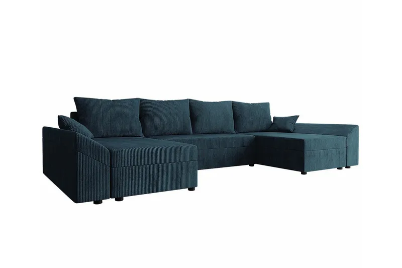 Midfeld 4-sits Hörnbäddsoffa Dark blue