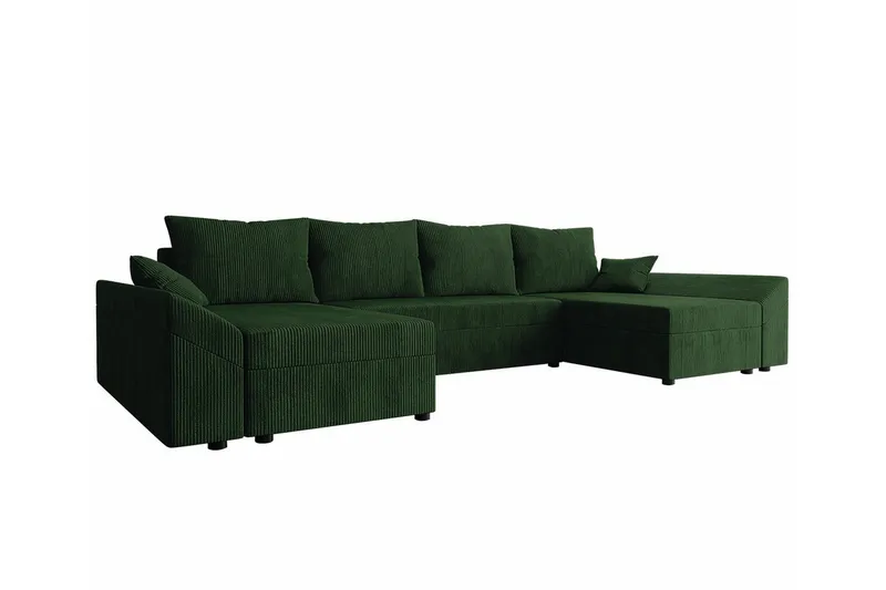 Midfeld 4-sits Hörnbäddsoffa