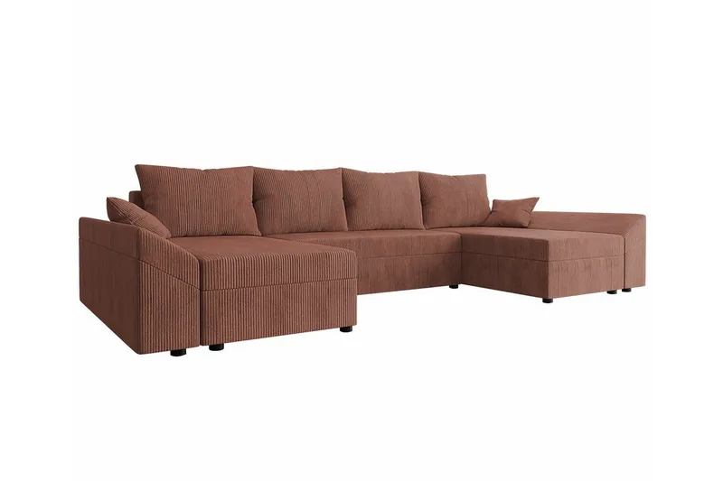 Midfeld 4-sits Hörnbäddsoffa