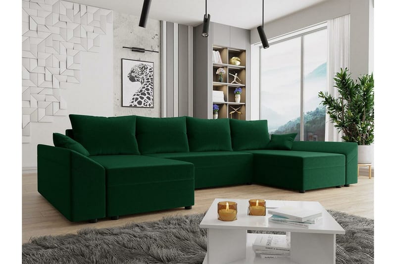 Midfeld 4-sits Hörnbäddsoffa - Möbler - Vardagsrum - Bäddsoffor - U bäddsoffa