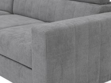 Milano 3-sits Bäddsoffa divan höger med förvaring - Mörkgrå - Möbler - Vardagsrum - Bäddsoffor