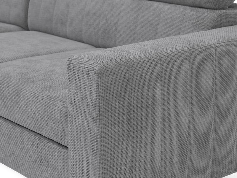 Milano 3-sits Bäddsoffa divan höger med förvaring - Mörkgrå - Möbler - Vardagsrum - Bäddsoffor