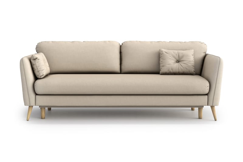 MINOUR 3-sits Bäddsoffa Beige - Möbler - Vardagsrum - Bäddsoffor