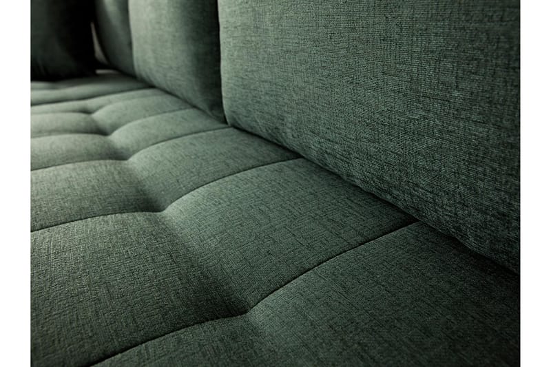 MIORA Bäddsoffa m. Divan 3-sits med Förvaring Gul - Gul - Möbler - Vardagsrum - Bäddsoffor