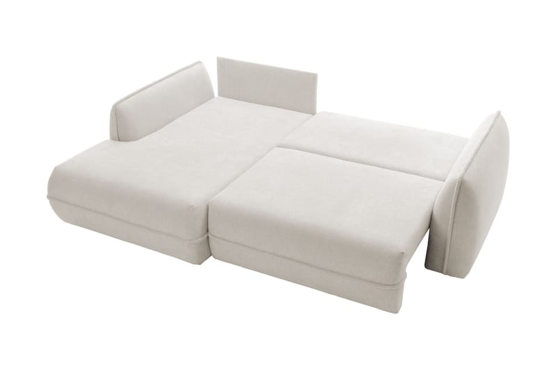 Mirana Bäddsoffa med Divan 3-sits - Vit - Möbler - Vardagsrum - Bäddsoffor