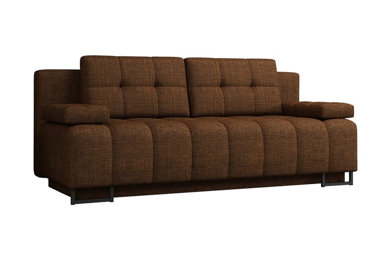 Morenia 3-sits Bäddsoffa - Brun - Möbler - Vardagsrum - Bäddsoffor