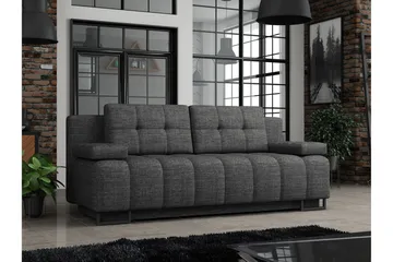 Morenia 3-sits Bäddsoffa - Grå - Möbler - Vardagsrum - Bäddsoffor