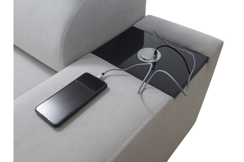 Morenia 3-sits Hörnbäddsoffa Höger - Brun - Möbler - Vardagsrum - Bäddsoffor - Hörnbäddsoffa