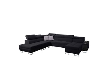 Morenia Bäddsoffa m. Divan och Schäslong - Möbler - Vardagsrum - Bäddsoffor - U bäddsoffa