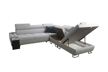 Morenia Bäddsoffa m. Schäslong L-formad - Möbler - Vardagsrum - Bäddsoffor