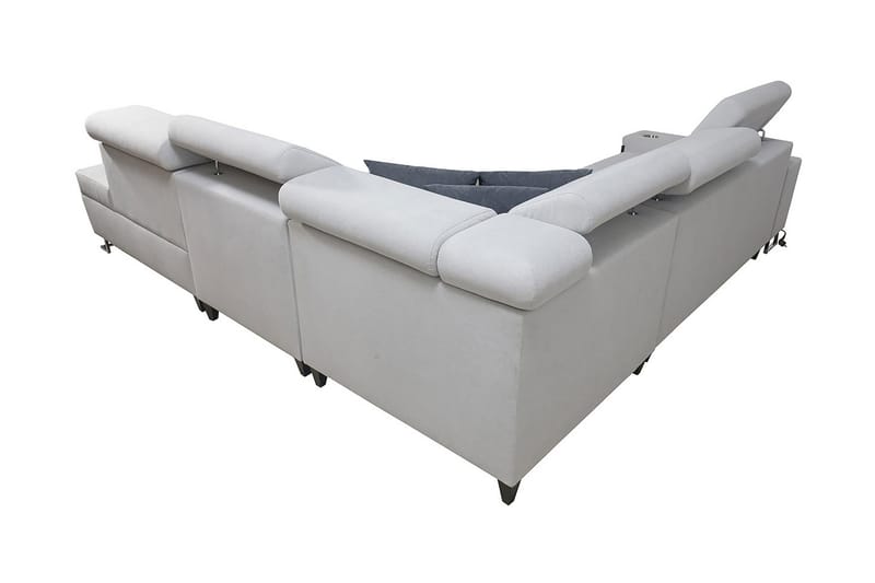 Morenia Bäddsoffa m. Schäslong L-formad - Möbler - Vardagsrum - Bäddsoffor - Hörnbäddsoffa