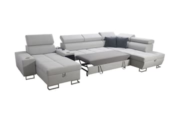 Morenia Bäddsoffa - Rosa - Möbler - Vardagsrum - Bäddsoffor - U bäddsoffa