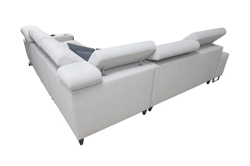 Morenia Hörnbäddsoffa - Vit - Möbler - Vardagsrum - Bäddsoffor - Hörnbäddsoffa