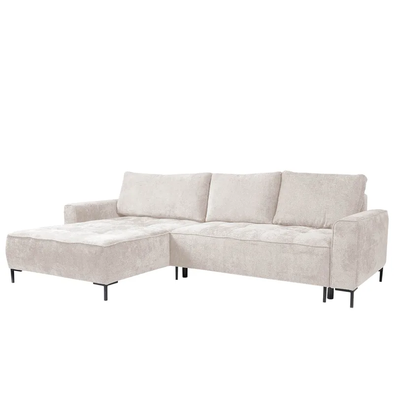 Morvian 3-sits Bäddsoffa med divan, beige