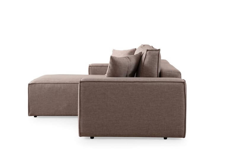 Munehiro Hörnbäddsoffa - Brun - Möbler - Vardagsrum - Bäddsoffor - Hörnbäddsoffa