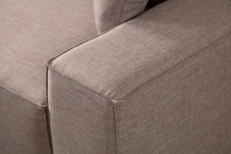 Munehiro Hörnbäddsoffa - Brun - Möbler - Vardagsrum - Bäddsoffor - Hörnbäddsoffa
