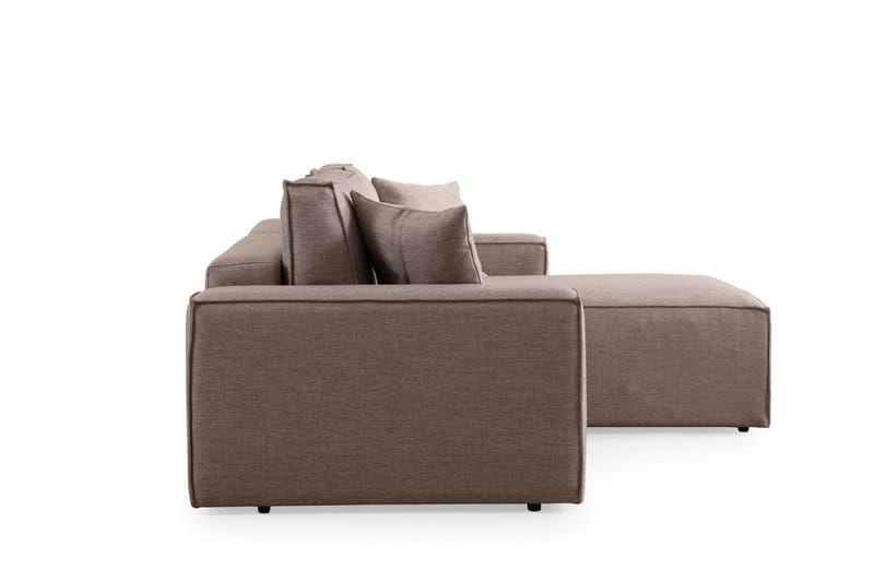 Munehiro Hörnbäddsoffa Brun - Möbler - Vardagsrum - Bäddsoffor - Hörnbäddsoffa