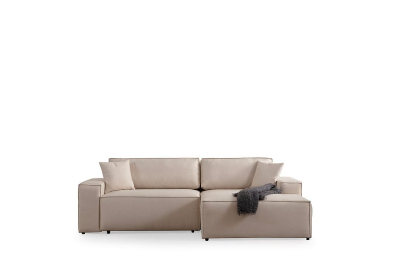 Munehiro Hörnbäddsoffa - Ecru - Möbler - Vardagsrum - Bäddsoffor - Hörnbäddsoffa