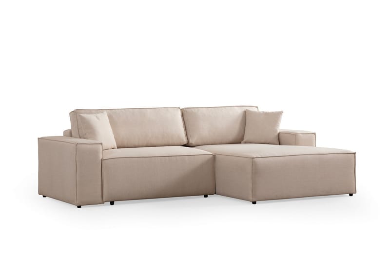 Munehiro Hörnbäddsoffa Ecru - Möbler - Vardagsrum - Bäddsoffor - Hörnbäddsoffa