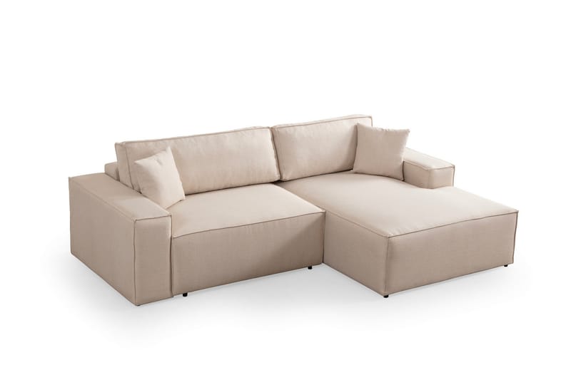 Munehiro Hörnbäddsoffa Ecru - Möbler - Vardagsrum - Bäddsoffor - Hörnbäddsoffa