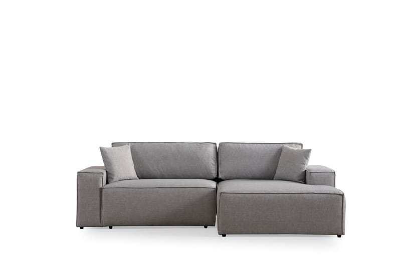 Munehiro Hörnbäddsoffa Ljusgrå - Möbler - Vardagsrum - Bäddsoffor - Hörnbäddsoffa