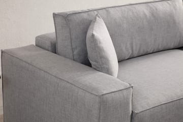 Munehiro Hörnbäddsoffa - Ljusgrå - Möbler - Vardagsrum - Bäddsoffor