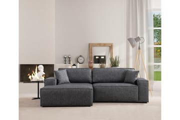 Munehiro Hörnbäddsoffa - Mörkgrå - Möbler - Vardagsrum - Bäddsoffor