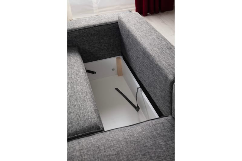 Munehiro Hörnbäddsoffa - Mörkgrå - Möbler - Vardagsrum - Bäddsoffor