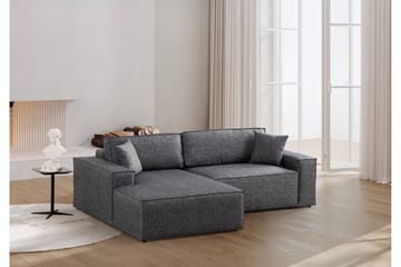 Munehiro Hörnbäddsoffa - Mörkgrå - Möbler - Vardagsrum - Bäddsoffor