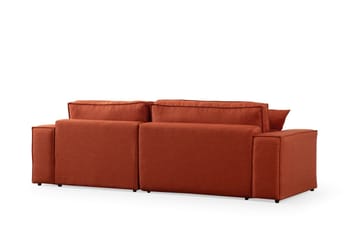 Munehiro Hörnbäddsoffa - Orange - Möbler - Vardagsrum - Bäddsoffor