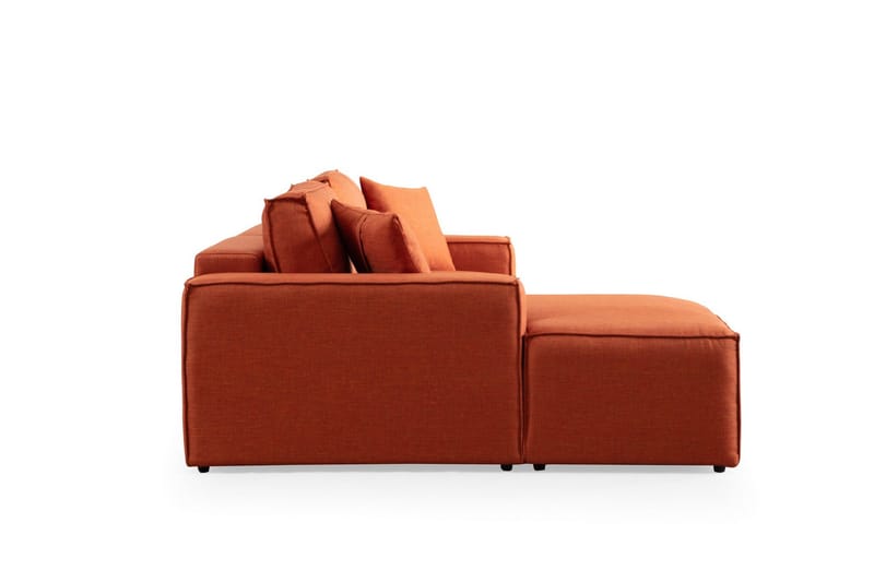 Munehiro Hörnbäddsoffa - Orange - Möbler - Vardagsrum - Bäddsoffor