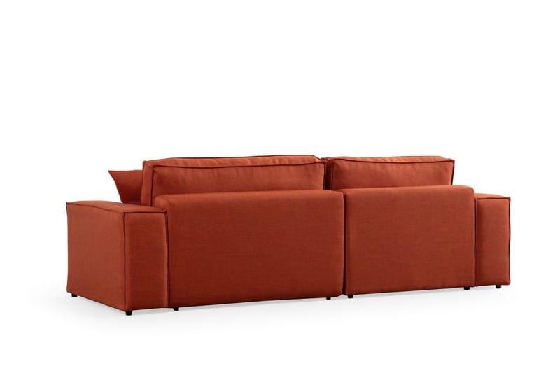 Munehiro Hörnbäddsoffa - Orange - Möbler - Vardagsrum - Bäddsoffor