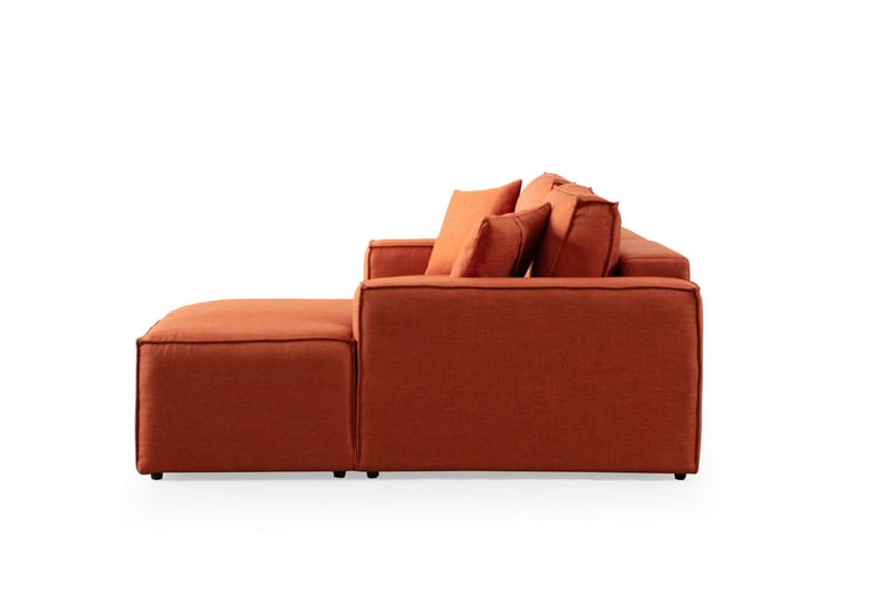 Munehiro Hörnbäddsoffa - Orange - Möbler - Vardagsrum - Bäddsoffor