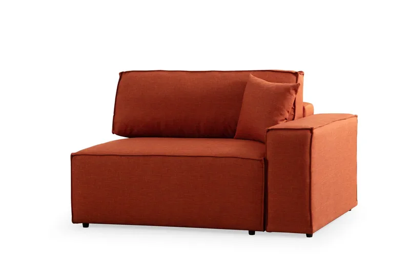 Munehiro Hörnbäddsoffa - Orange - Möbler - Vardagsrum - Bäddsoffor