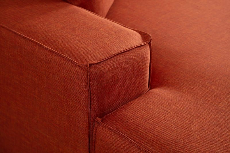 Munehiro Hörnbäddsoffa - Orange - Möbler - Vardagsrum - Bäddsoffor