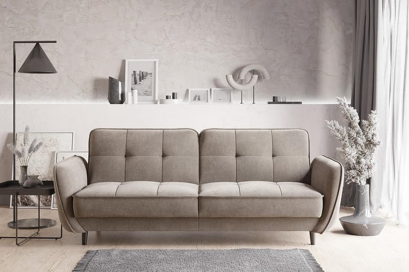 Naneha Bäddsoffa 3-sits Beige - Möbler - Vardagsrum - Bäddsoffor