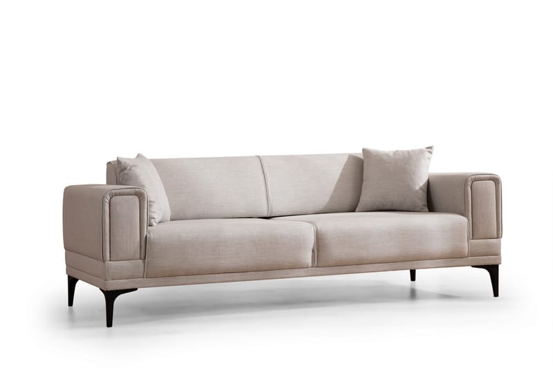 Naoko 3-sits Bäddsoffa Beige - Möbler - Vardagsrum - Bäddsoffor