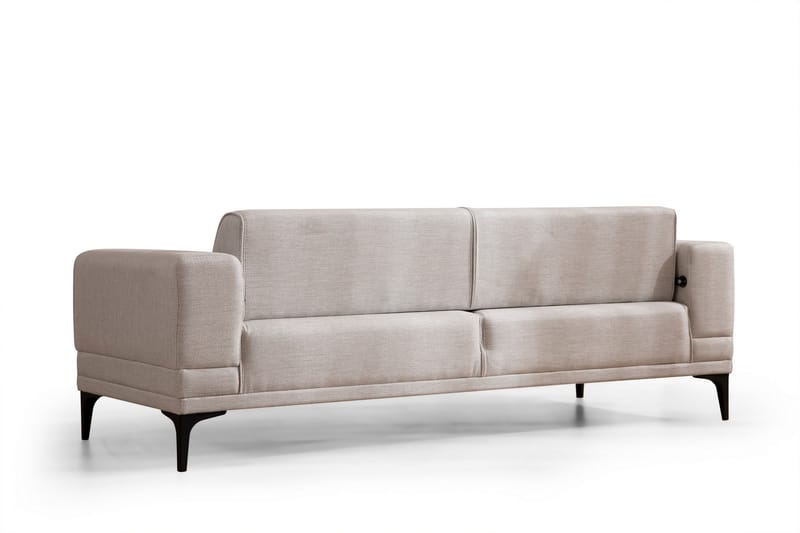 Naoko 3-sits Bäddsoffa Beige - Möbler - Vardagsrum - Bäddsoffor