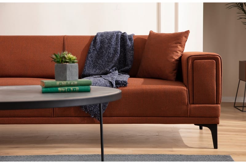 Naoko 3-sits Bäddsoffa Röd - Möbler - Vardagsrum - Bäddsoffor