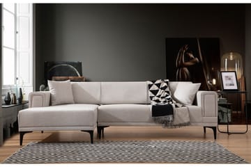 Naoko Bäddsoffa med divan - Beige - Möbler - Vardagsrum - Bäddsoffor
