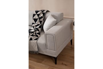 Naoko Bäddsoffa med divan - Beige - Möbler - Vardagsrum - Bäddsoffor