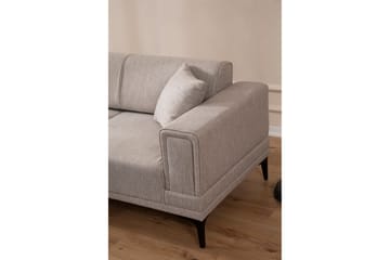 Naoko Bäddsoffa med divan - Ljusbrun - Möbler - Vardagsrum - Bäddsoffor