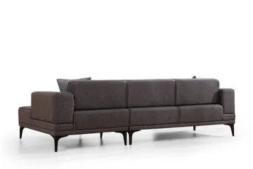 Naoko Bäddsoffa med divan - Mörkgrå - Möbler - Vardagsrum - Bäddsoffor