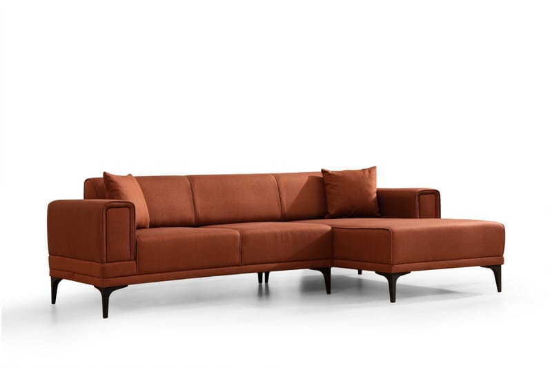 Naoko Bäddsoffa med divan, Röd