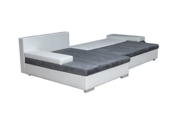 Naoma 3-sits Höger L-formad Bäddsoffa med Schäslong i Bouclé - Beige - Möbler - Vardagsrum - Bäddsoffor