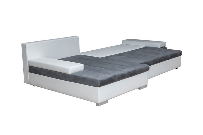 Naoma 3-sits Höger L-formad Bäddsoffa med Schäslong i Bouclé - Beige - Möbler - Vardagsrum - Bäddsoffor