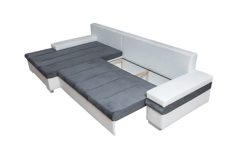 Naoma 3-sits Hörnbäddsoffa Beige - Möbler - Vardagsrum - Bäddsoffor