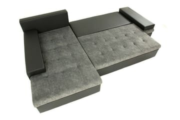Naoma 3-sits Vänster L-formad Bäddsoffa 135x216 cm med Schäslong i Bouclé - Vit - Möbler - Vardagsrum - Bäddsoffor