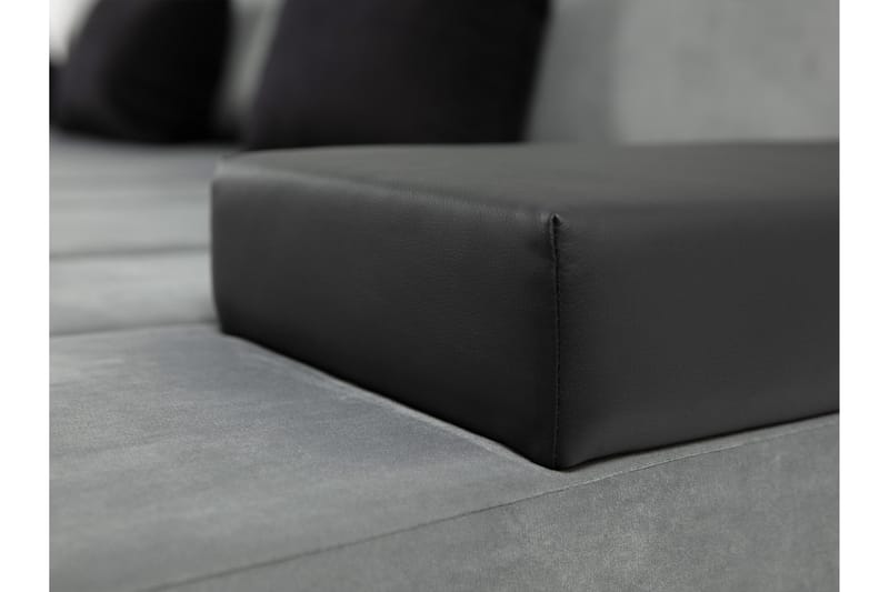 Naoma Bäddsoffa m. Divan 3-sits - Svart - Möbler - Vardagsrum - Bäddsoffor