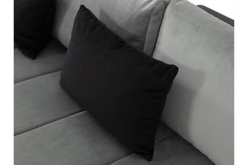Naoma Bäddsoffa m. Divan 3-sits - Svart - Möbler - Vardagsrum - Bäddsoffor